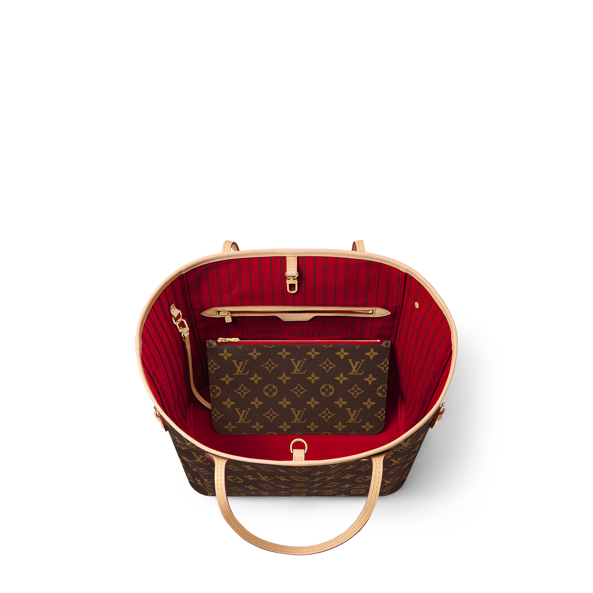 Neverfull MM Monogram 帆布 in 女士