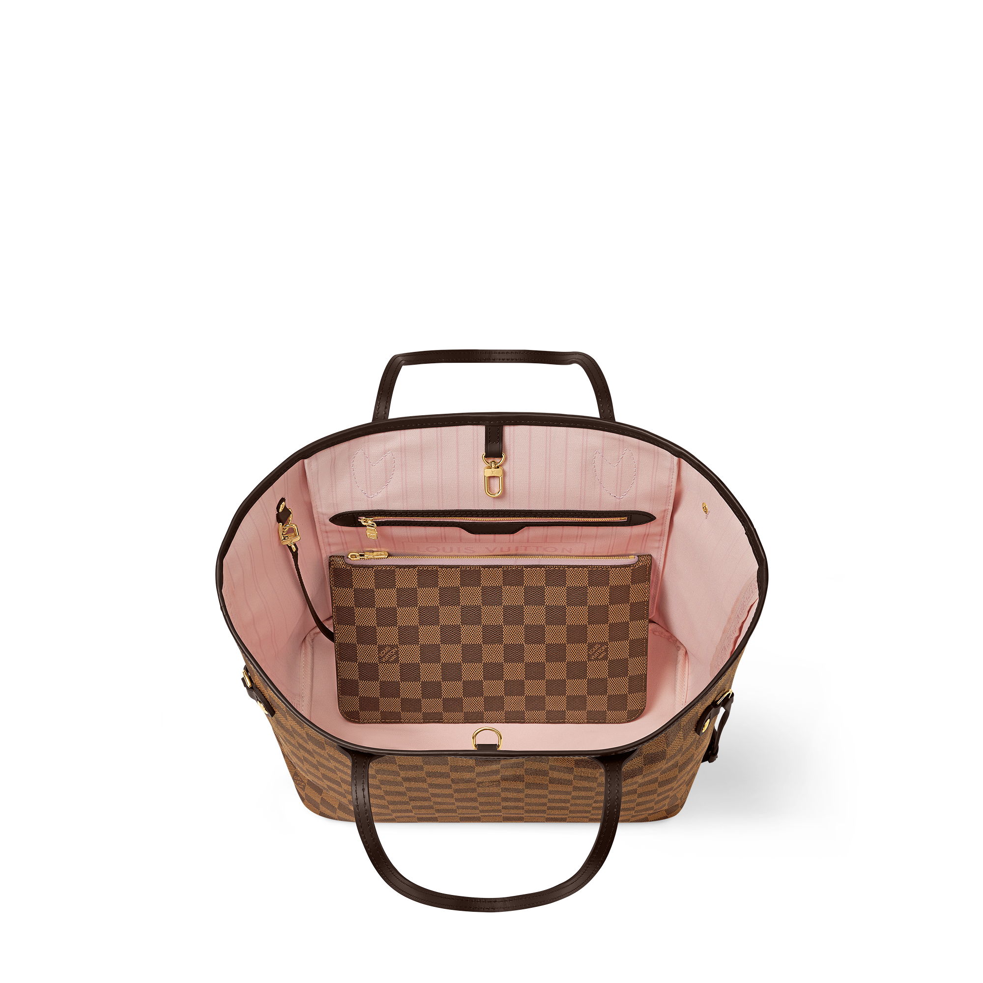 Neverfull MM Damier Ebène Canvas in Women