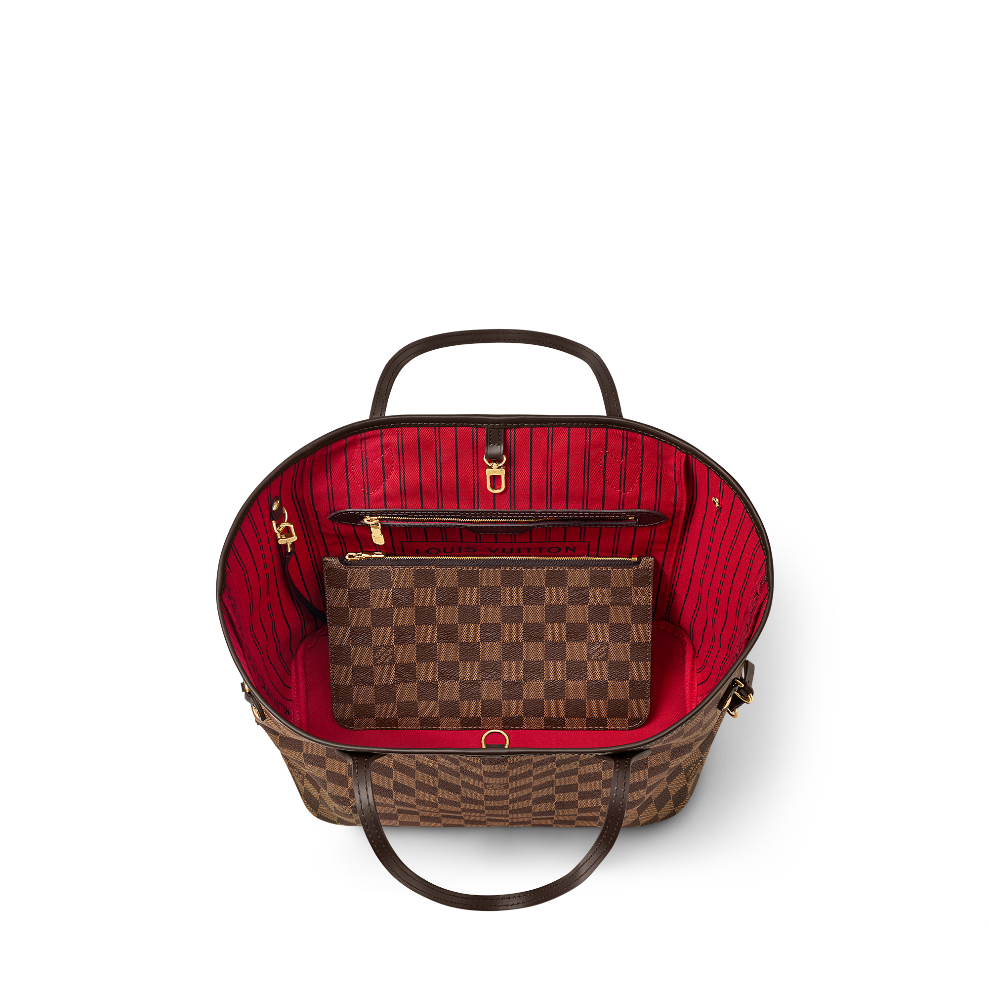 Neverfull MM Damier Ebène Canvas in Women