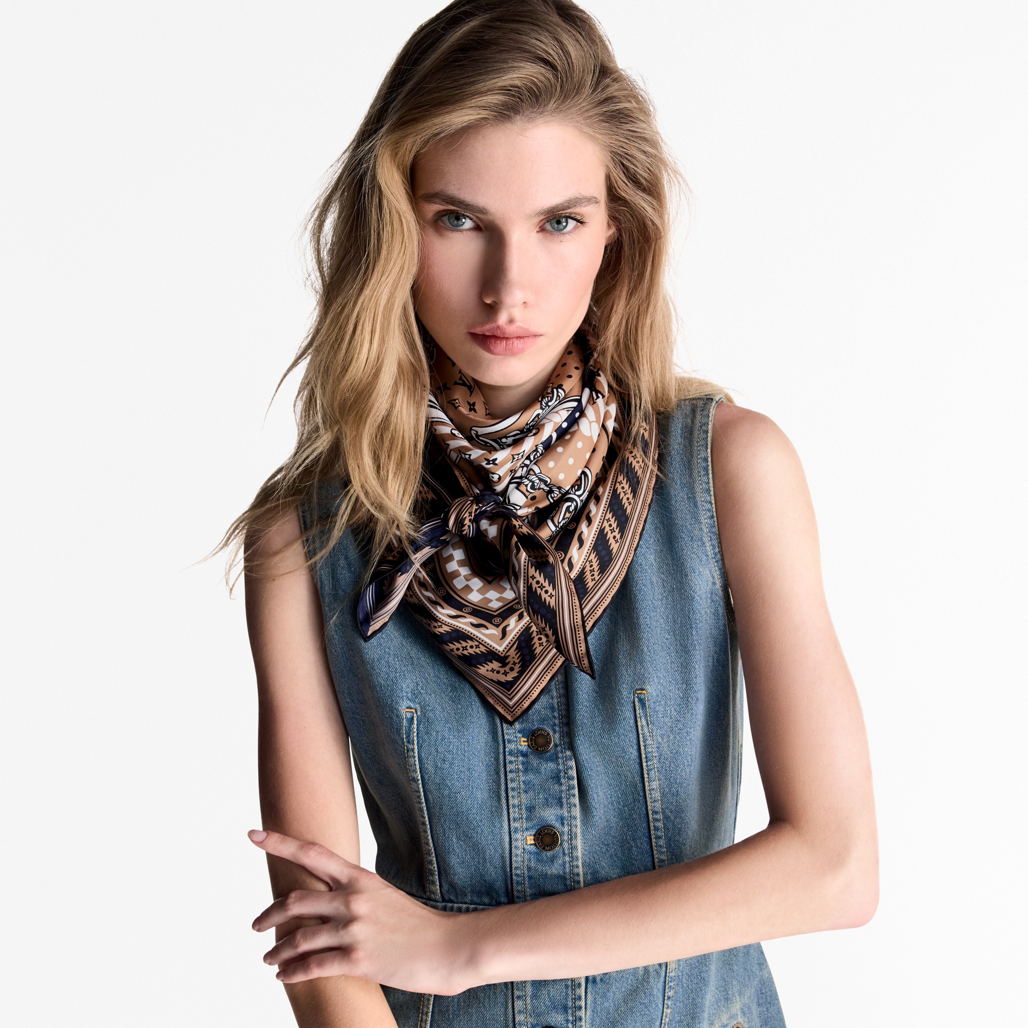 Ocean Bandana 90方巾 . in 女士