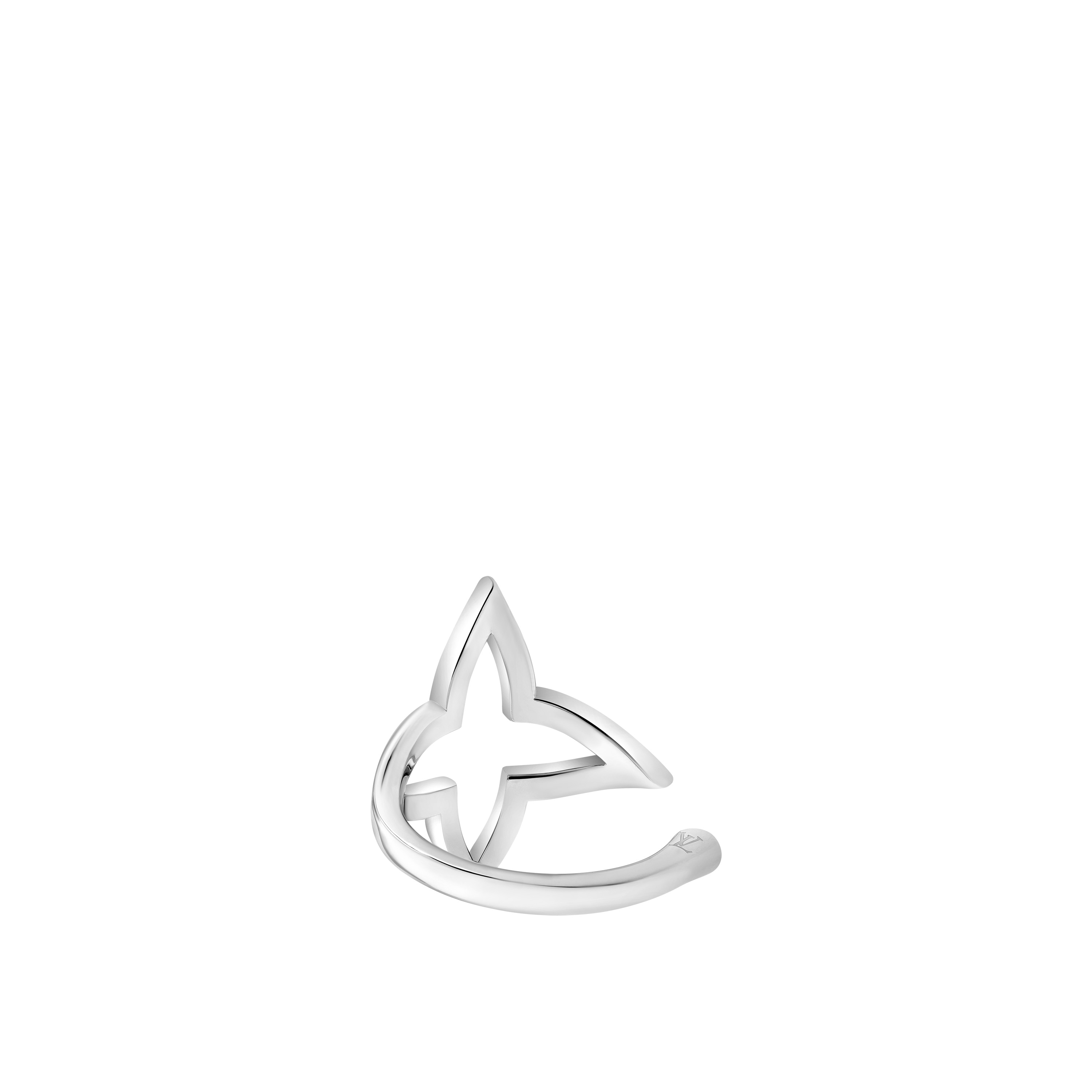 Ombre Blossom Open Ring, White Gold and Diamonds  in Jewellery