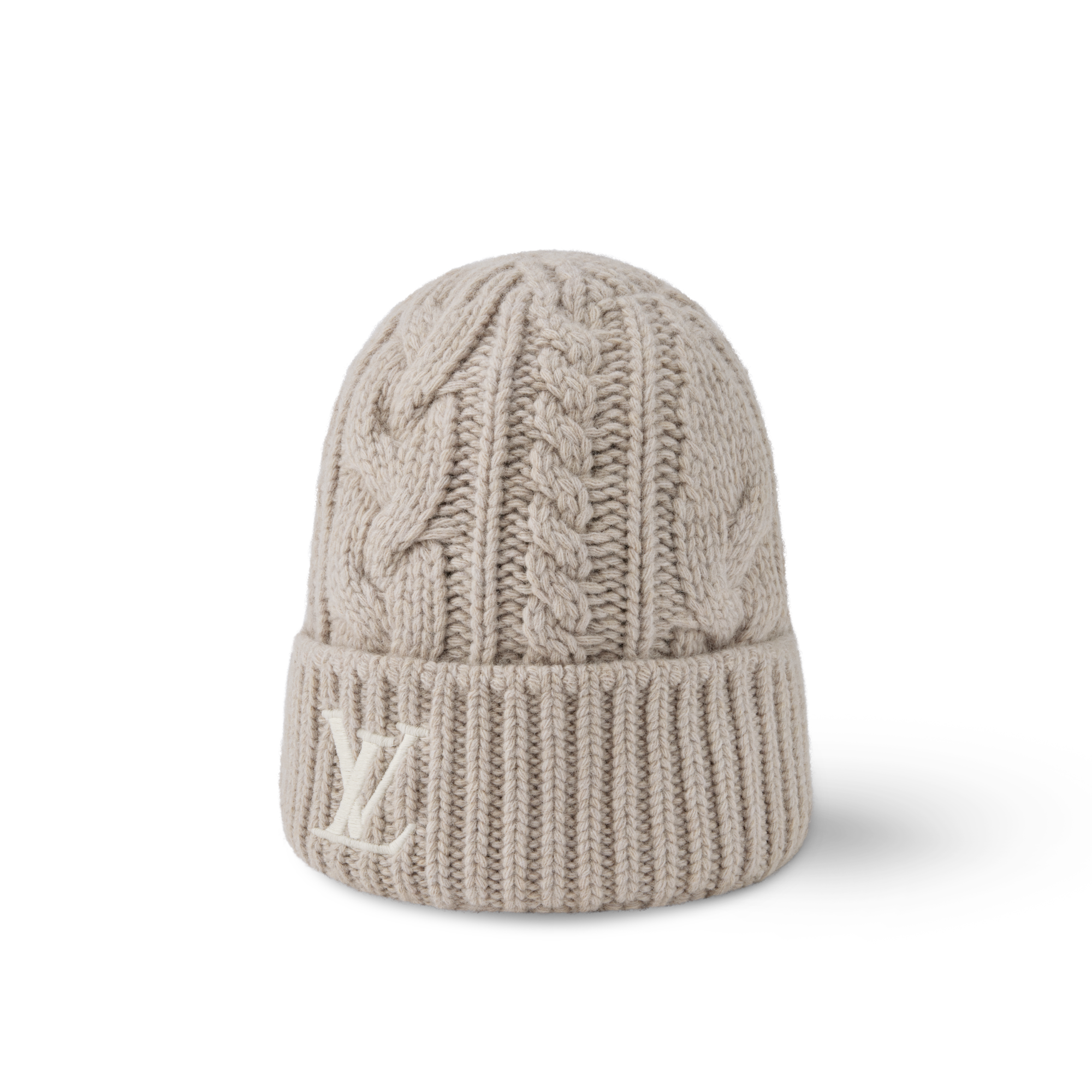Only LV Mini Cable Beanie . in Men