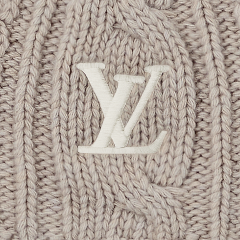 Only LV Mini Cable Scarf . in Men's Accessories Scarves for Men collections by Louis Vuitton (Product zoom)