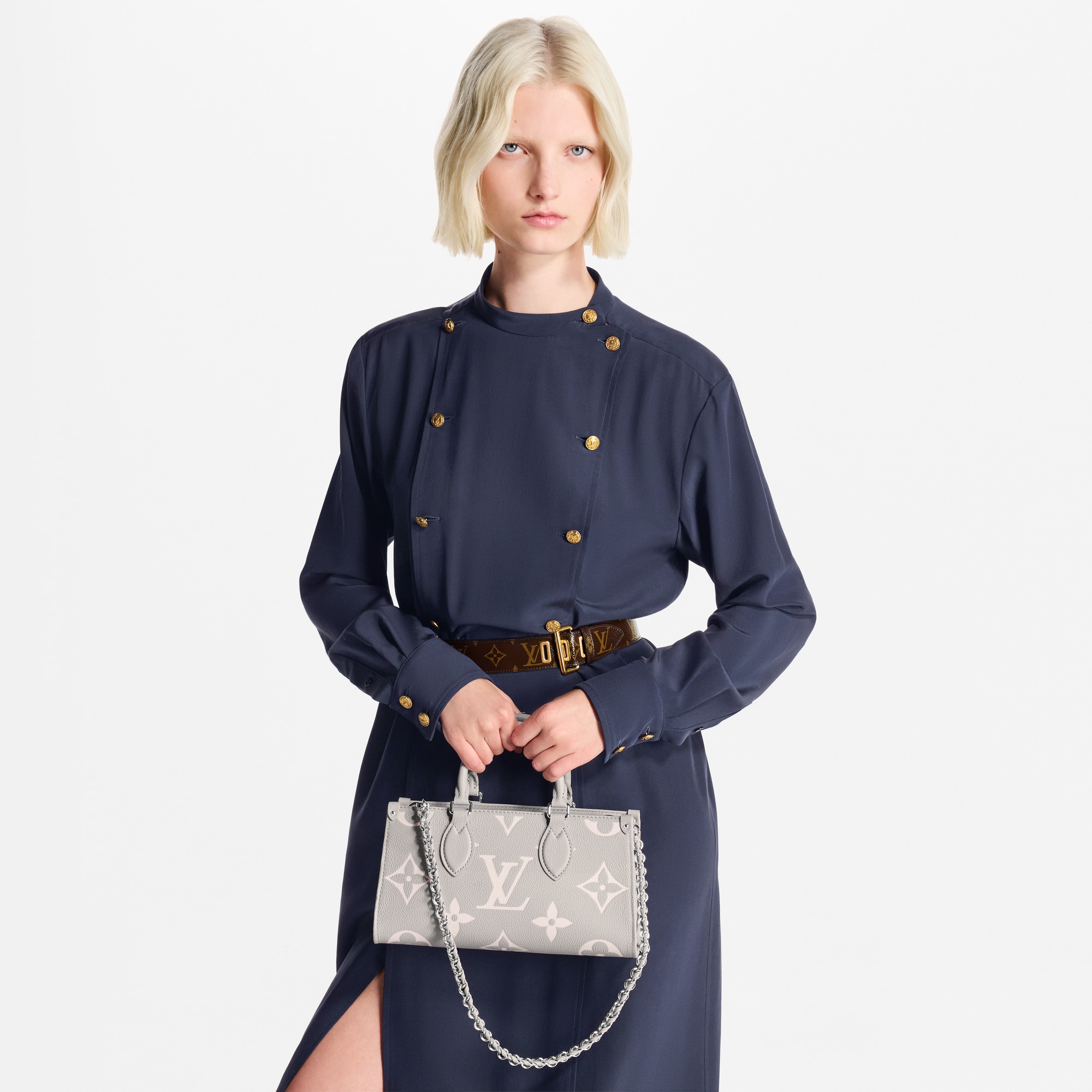 OnTheGo East West 雙色 Monogram Empreinte 皮革 in 女士