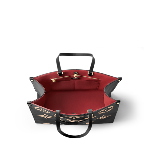 OnTheGo GM Bicolor Monogram Empreinte Leather in Women's Handbags All Collections collections by Louis Vuitton (Product zoom)