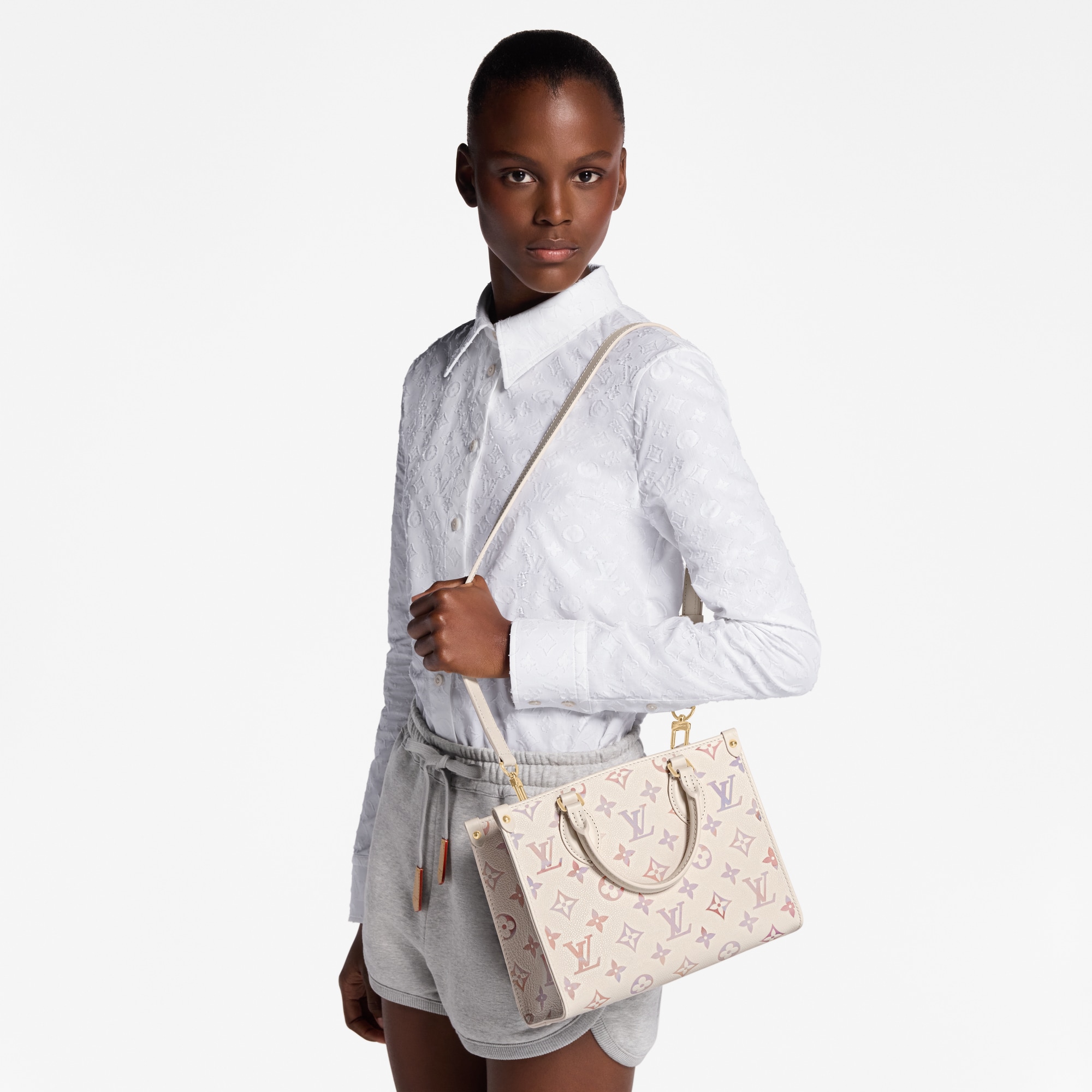 OnTheGo PM Monogram Empreinte Leather in Bags and Small Leather Goods