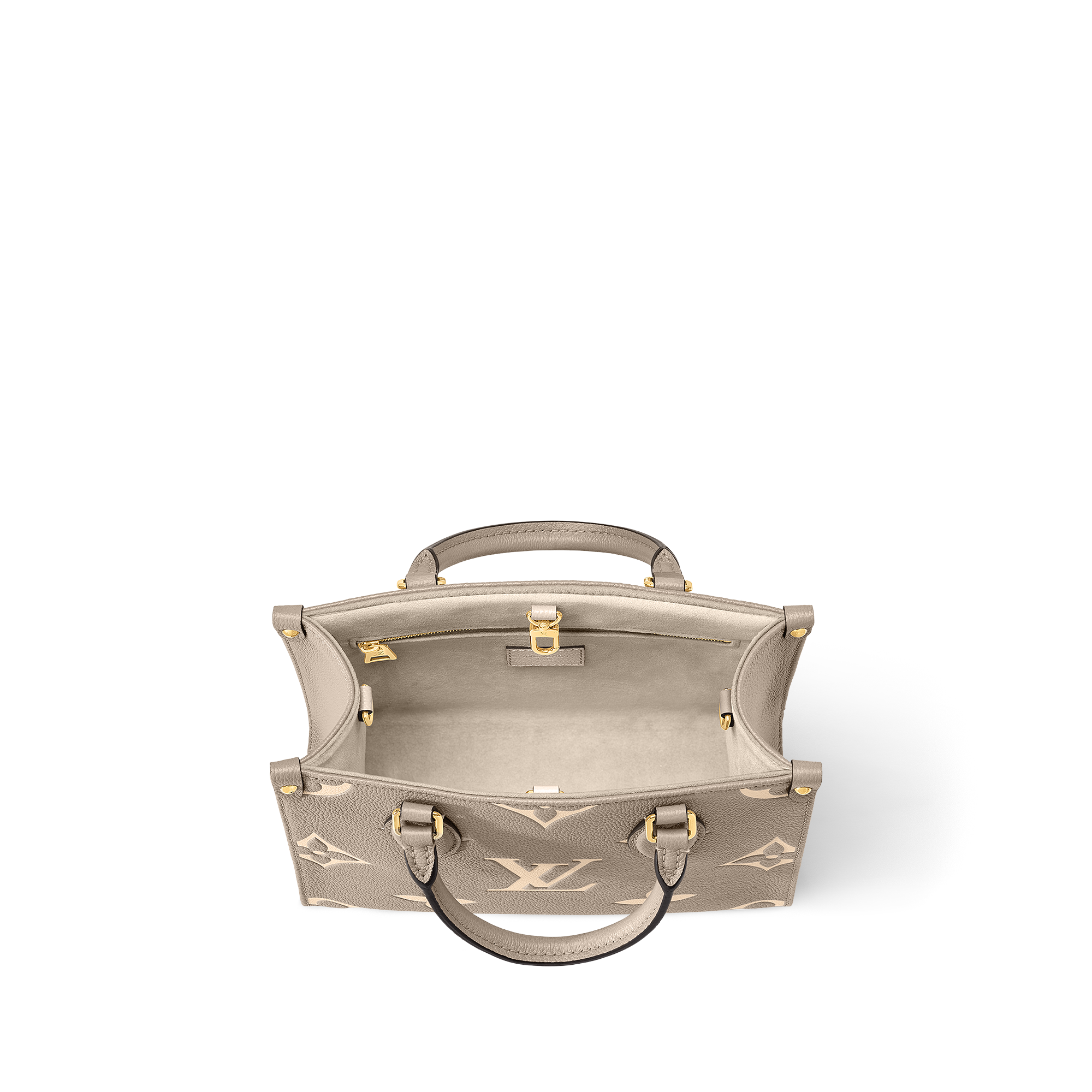 OnTheGo PM 雙色 Monogram Empreinte 皮革 in 女士