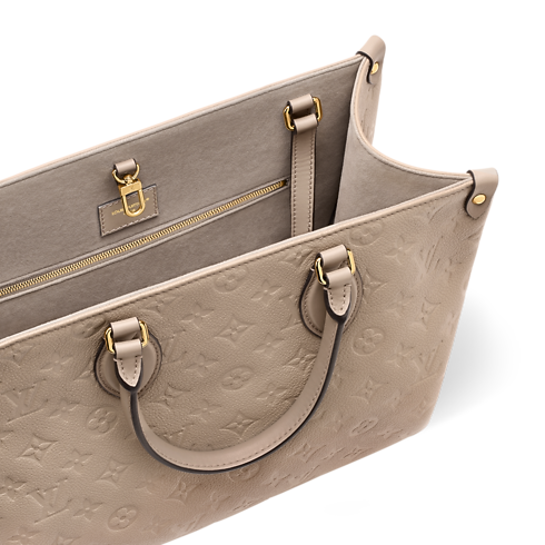 OnTheGo Soft MM Monogram Empreinte Leather in Women's Handbags All Handbags For Women collections by Louis Vuitton (Product zoom)
