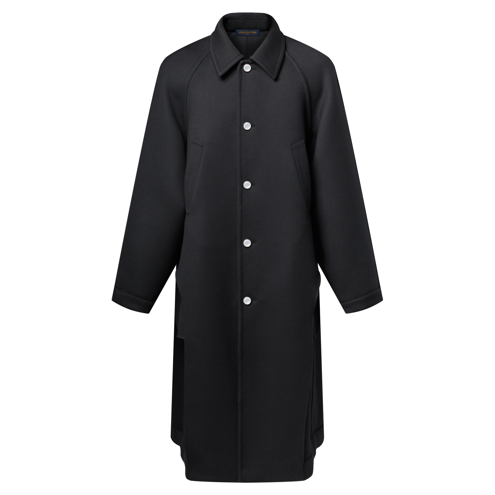 Oversized Single-Breasted Coat  in Men