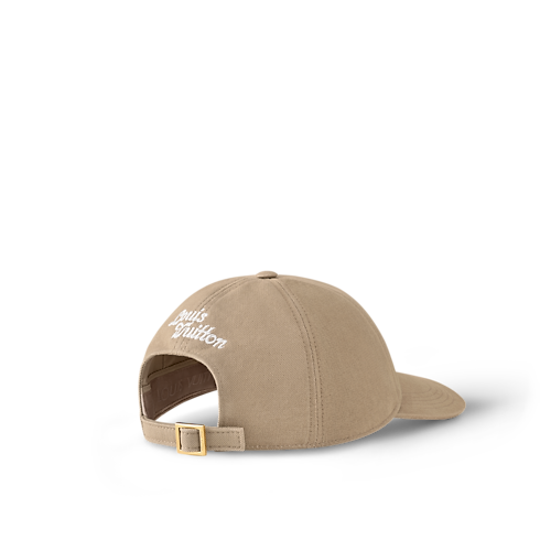 Palm Tree Patch Cap . in Men's Accessories Hats, Beanies and Gloves collections by Louis Vuitton (Product zoom)