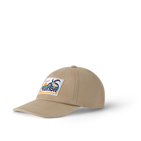 Palm Tree Patch Cap . in Men's Accessories Hats, Beanies and Gloves collections by Louis Vuitton (Product zoom)