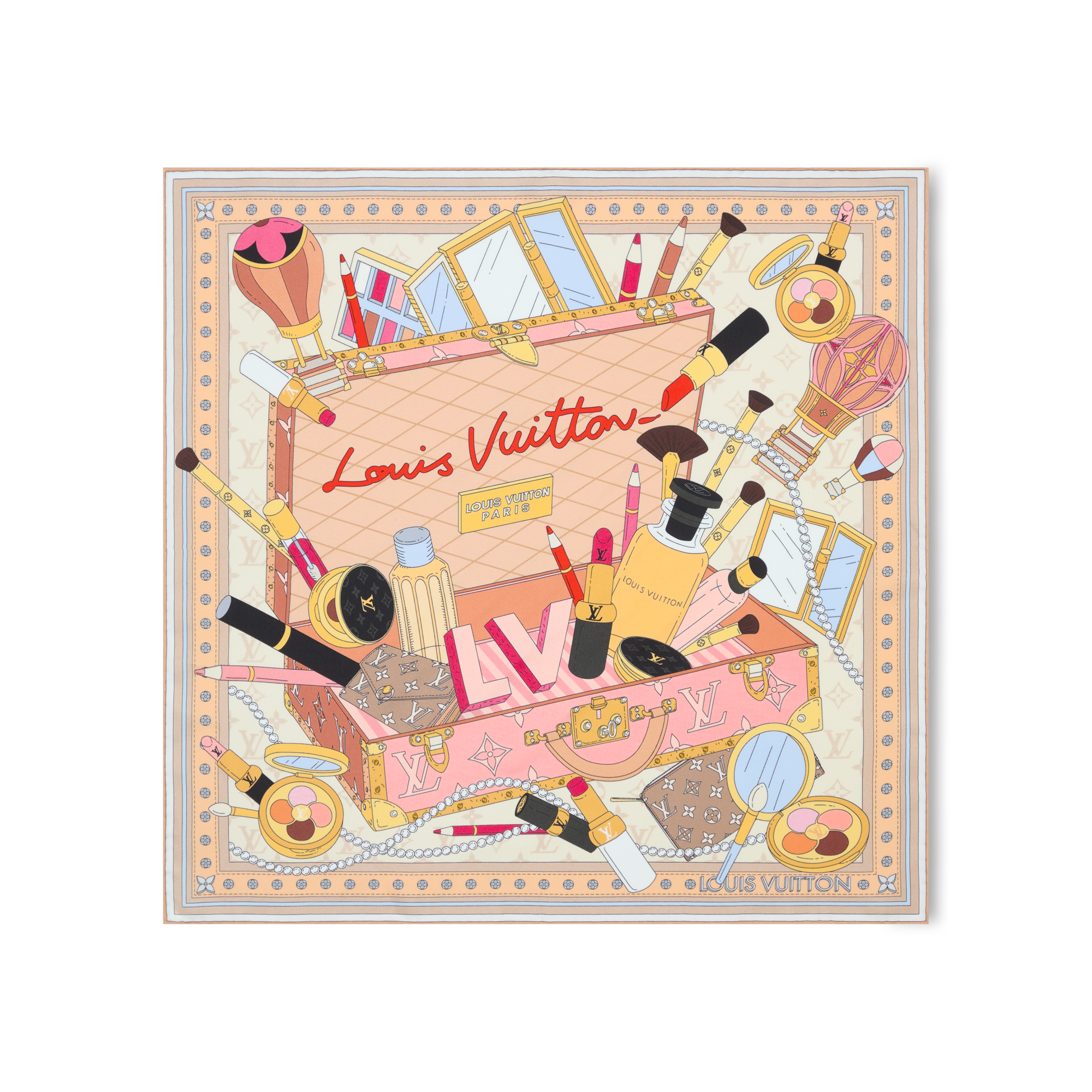 Paris En Beaute 55方巾 . in 女士