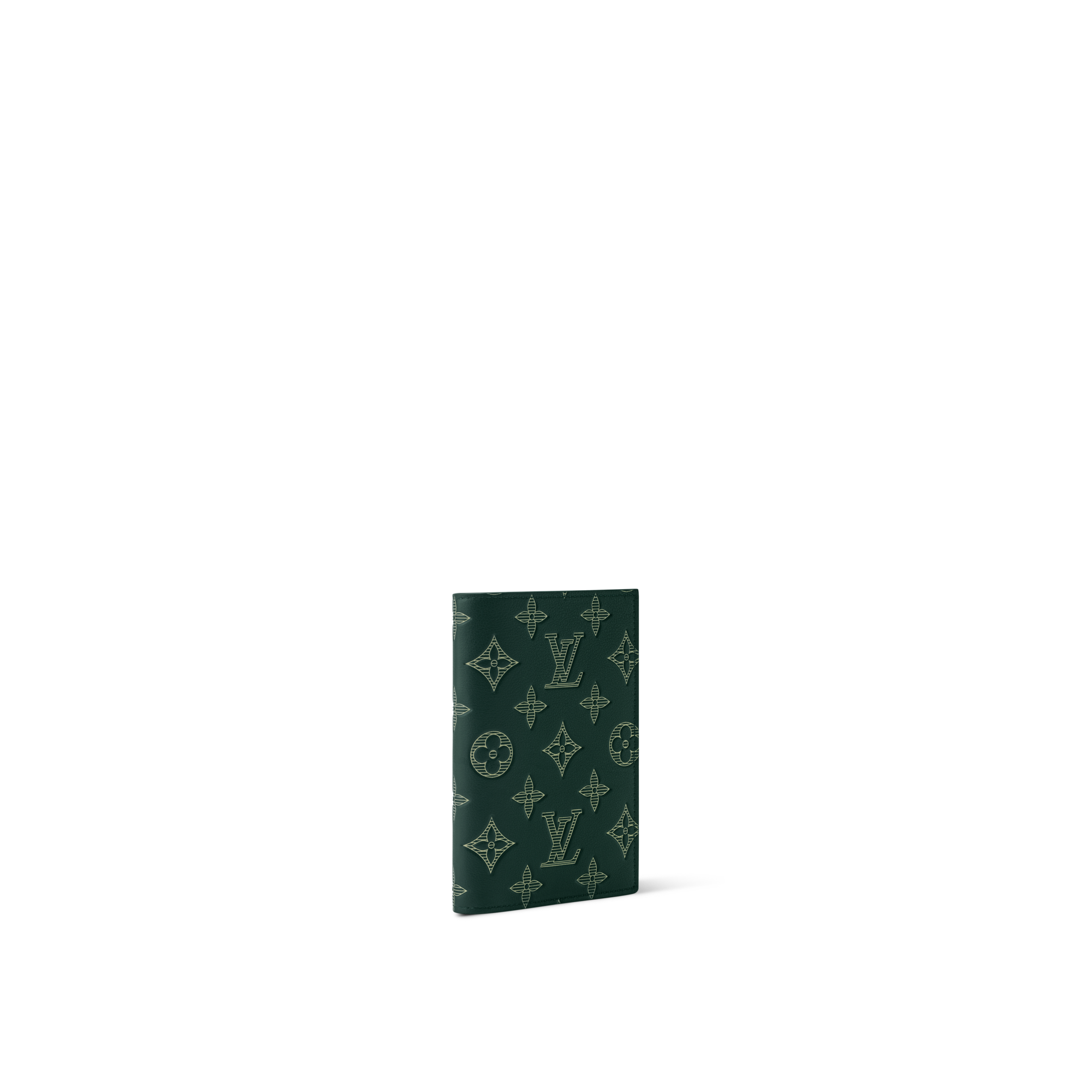 Passport Cover Monogram Shadow Leather in Men