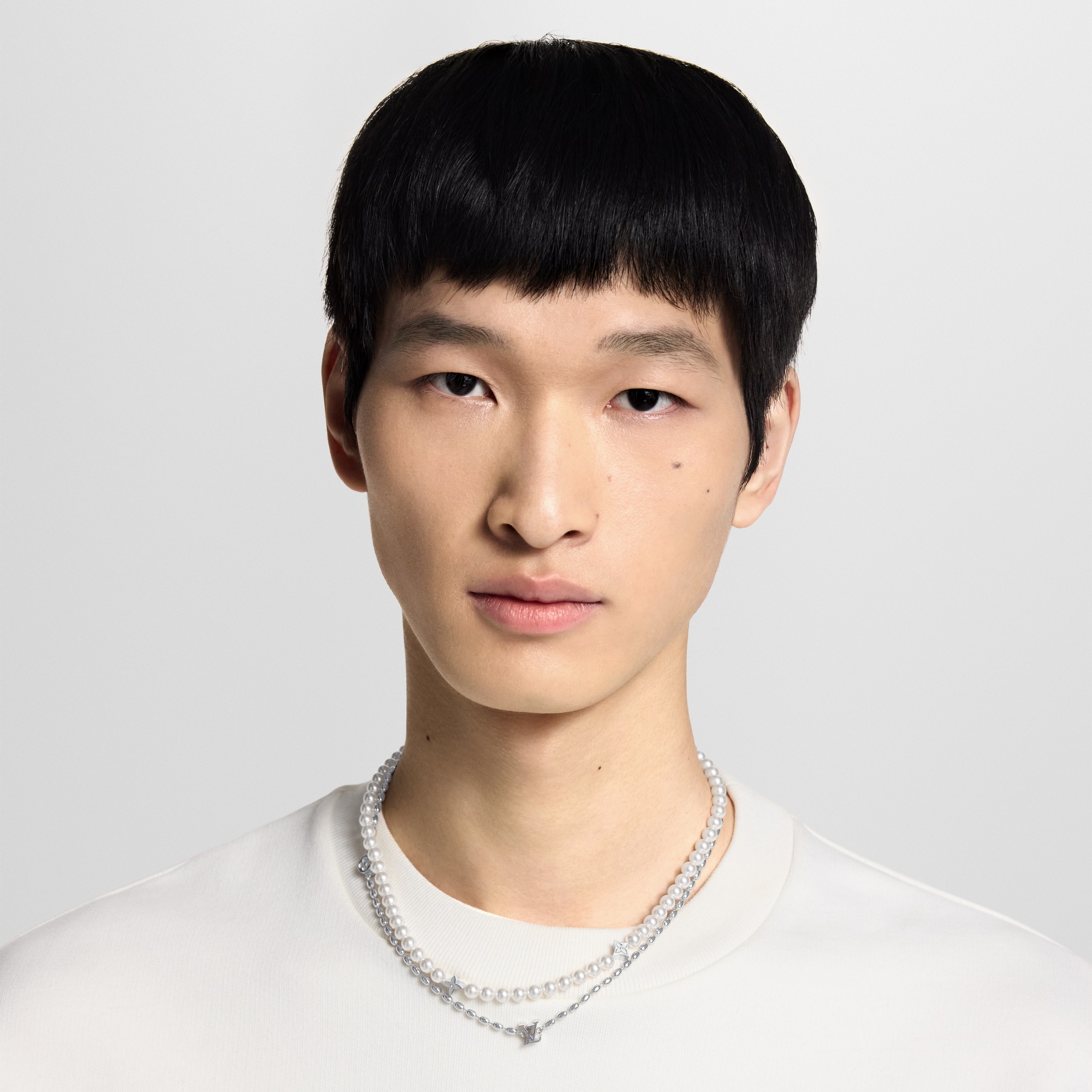 Pearls Fusion Necklace . in Men