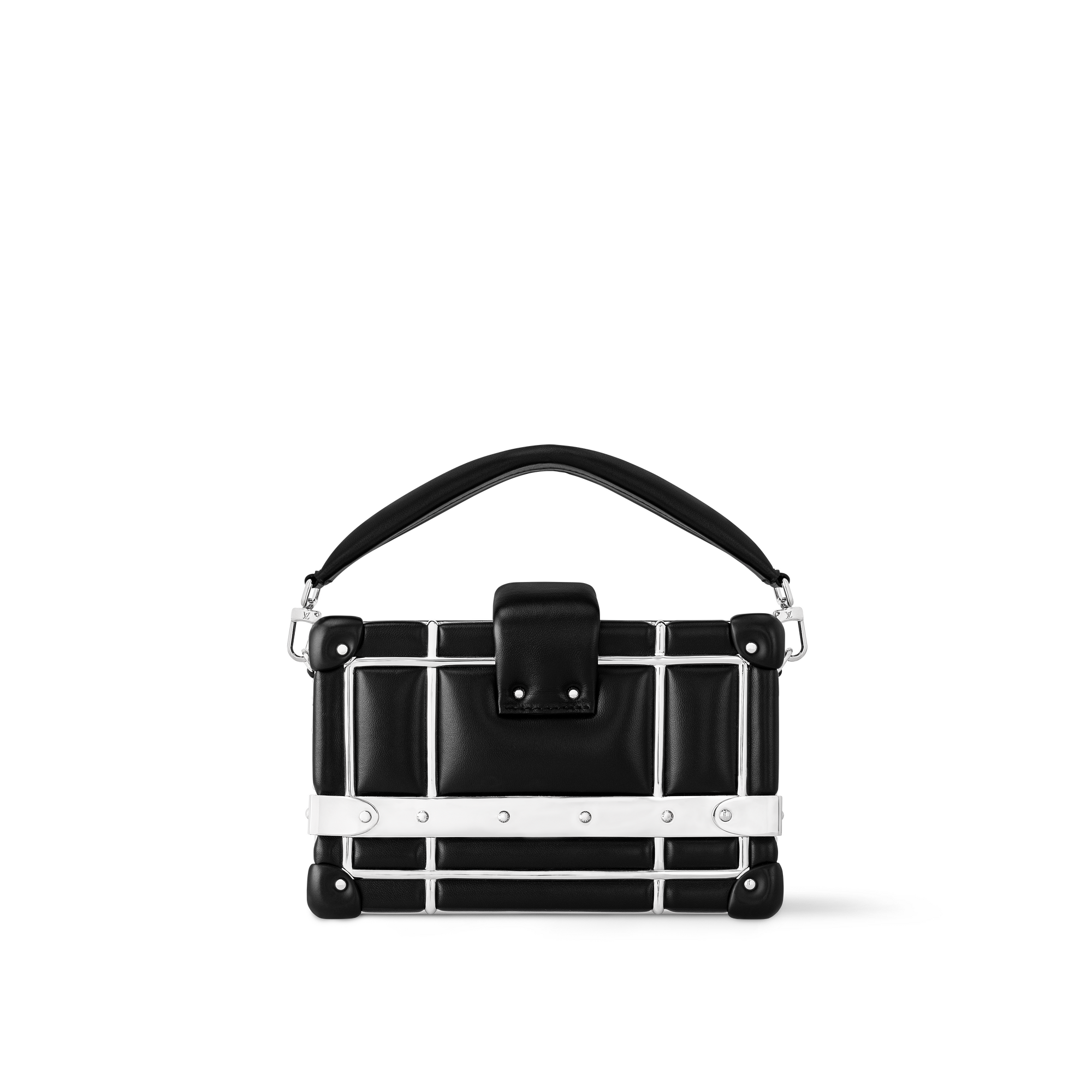 Petite Malle Celebration Padded Cage Fashion Leather in Bags and Small Leather Goods