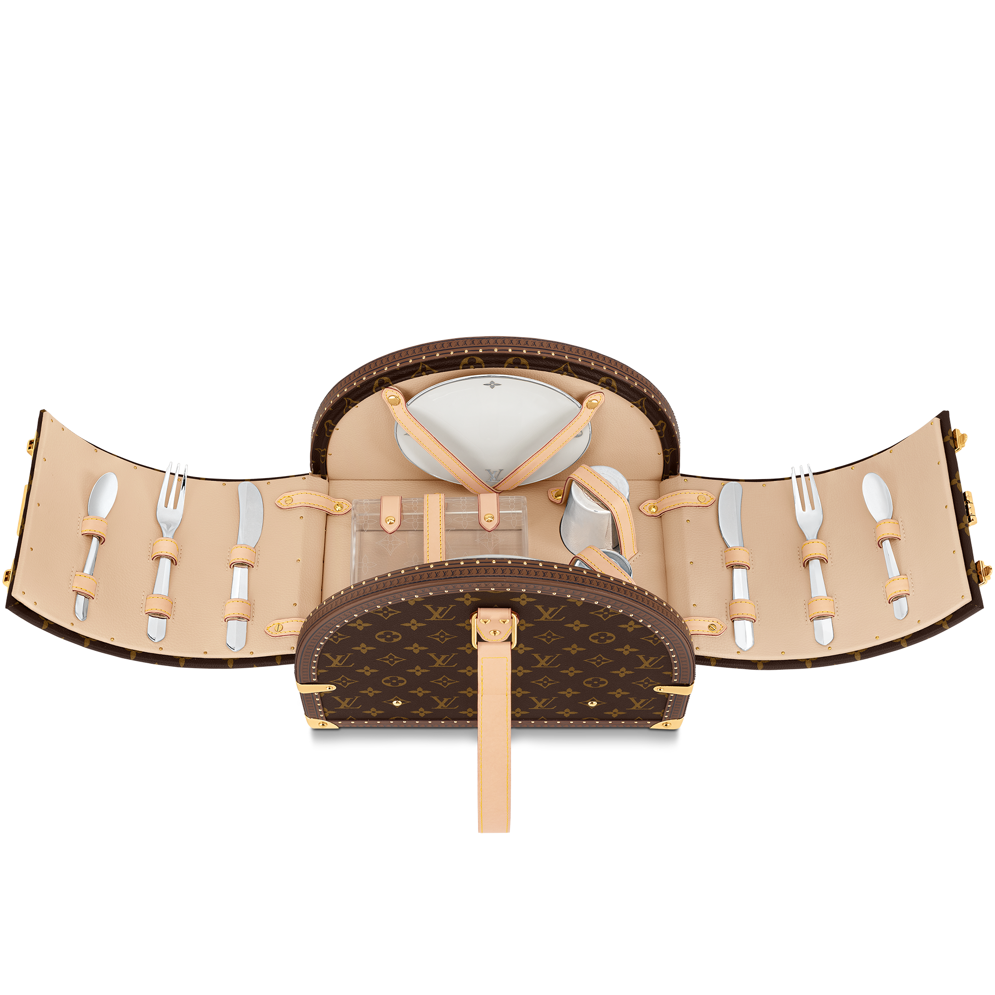 Picnic Trunk Monogram Canvas in Trunks, Travel and Home