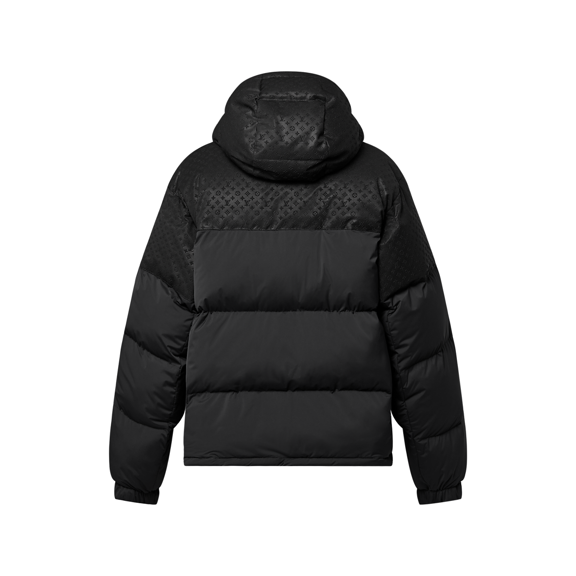 Placed Monogram Ecodown Blouson - Luxury Ready to Wear - 1AGMGD Black ...