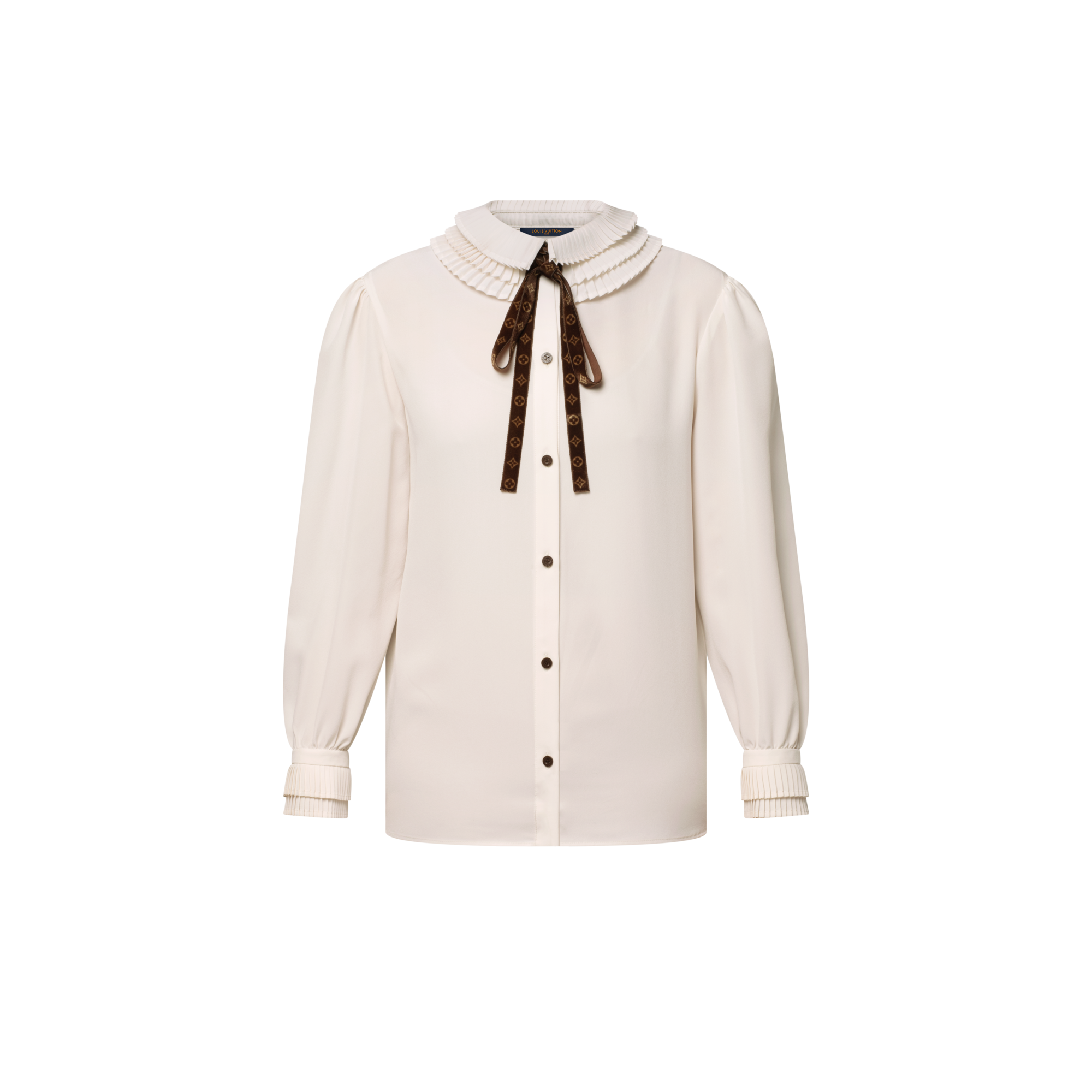 Pleat Collar Blouse  in Women