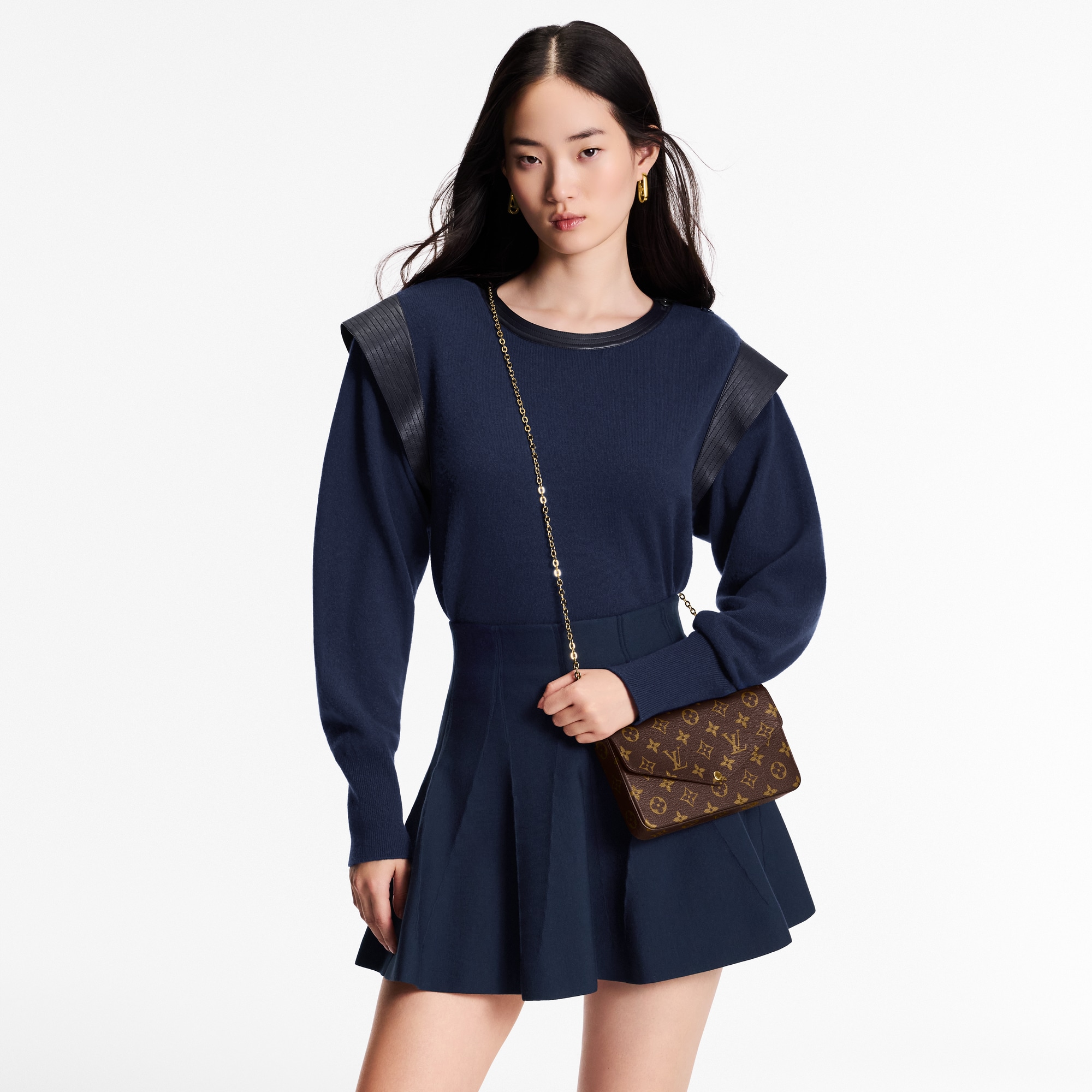 Félicie Pochette Monogram 帆布 in 女士