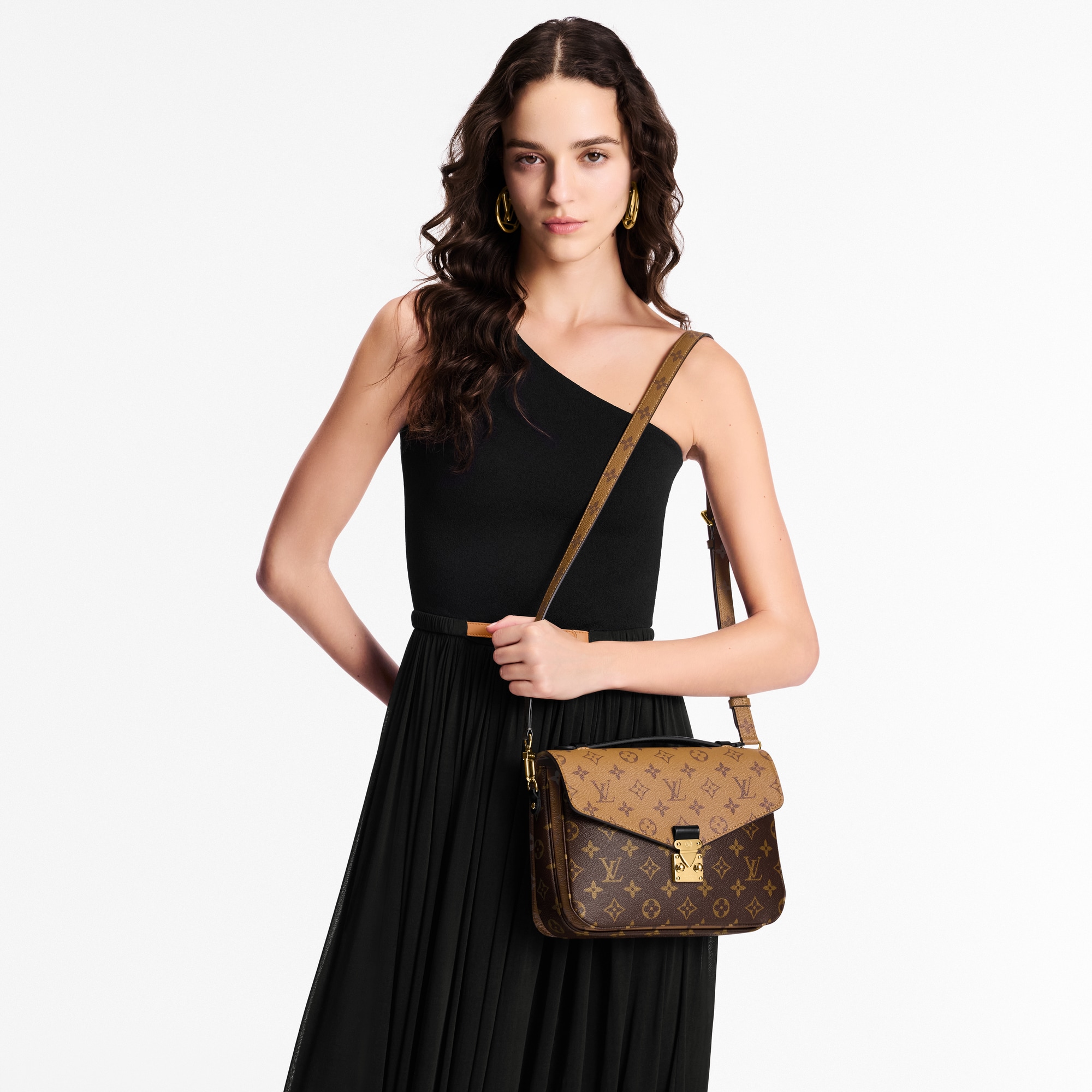 Pochette Métis Monogram Reverse 帆布 in 女士