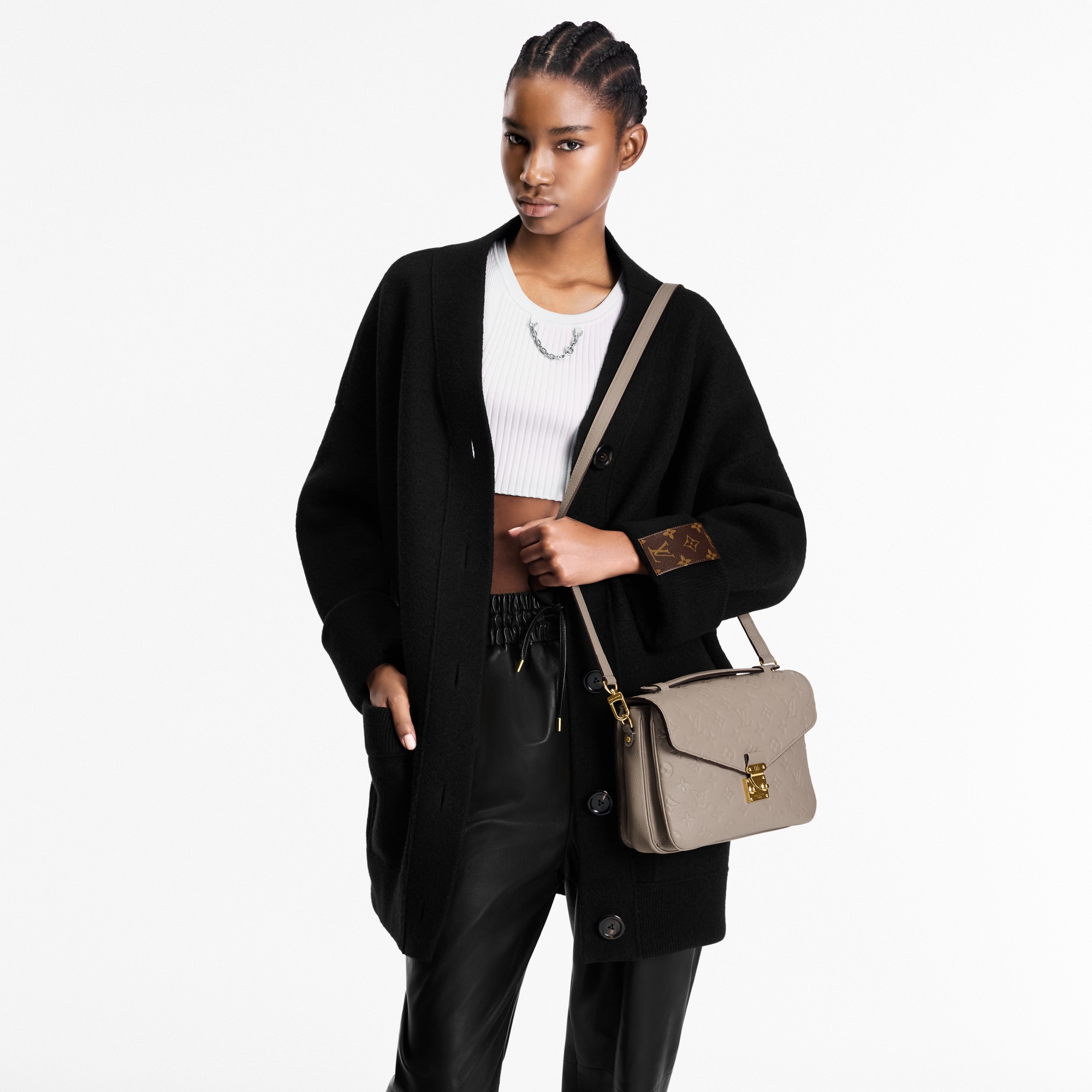 Pochette Métis Monogram Empreinte 皮革 in 女士