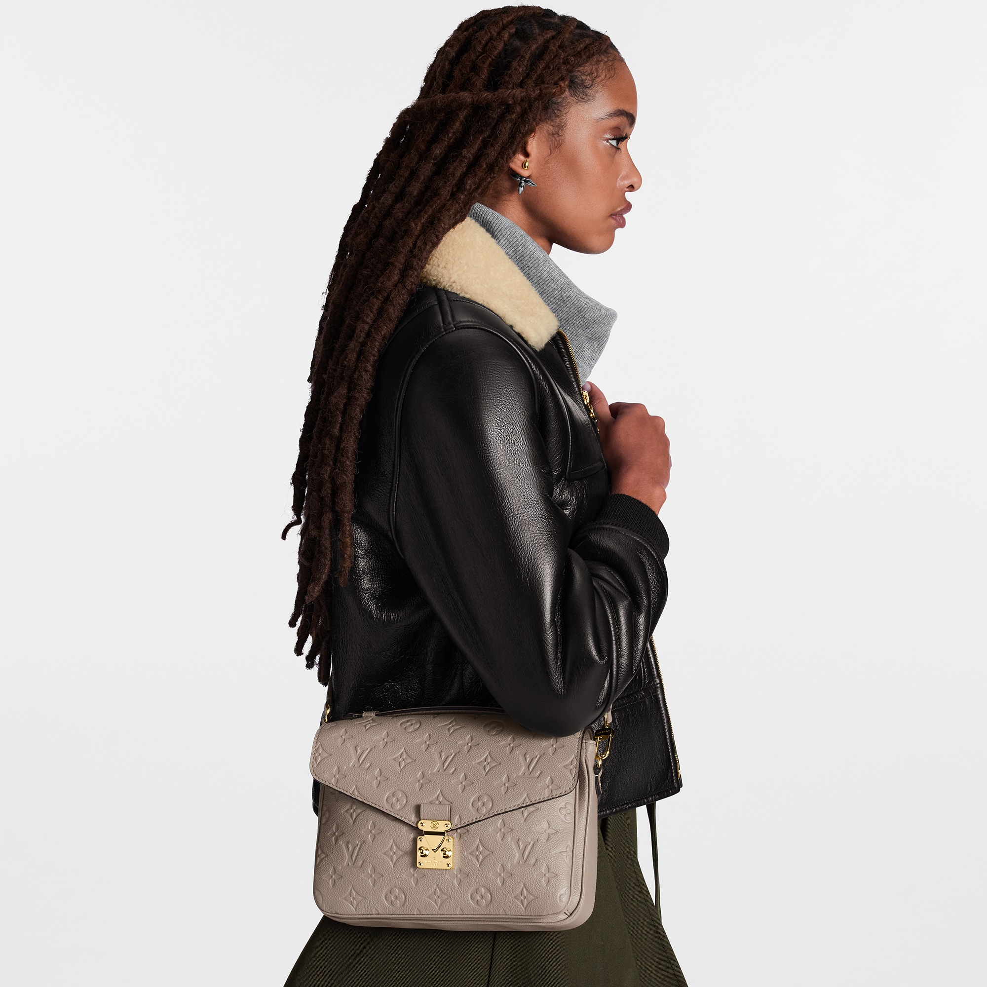 Pochette Métis Monogram Empreinte 皮革 in 女士