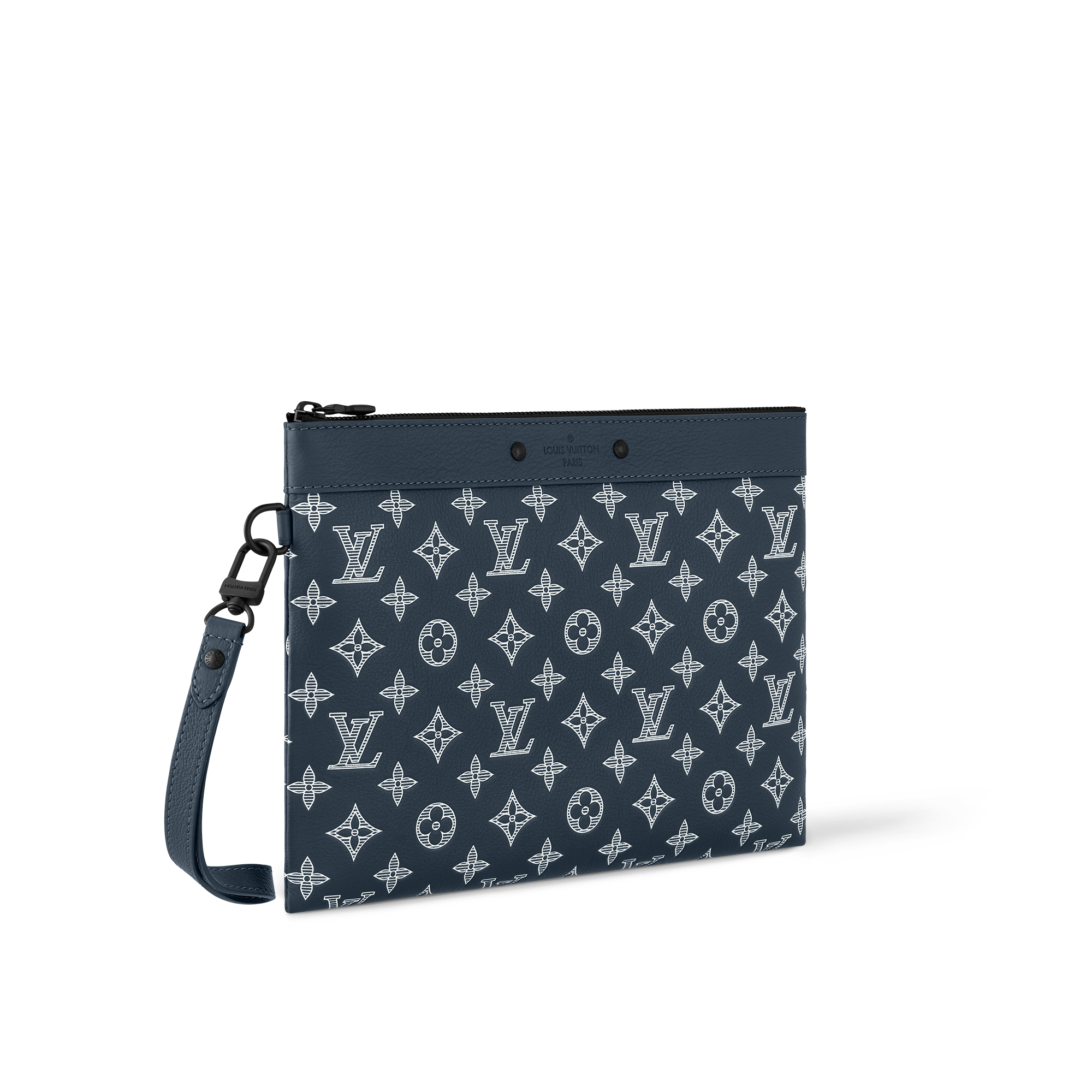 Pochette To-Go Monogram Shadow 皮革 in 男士