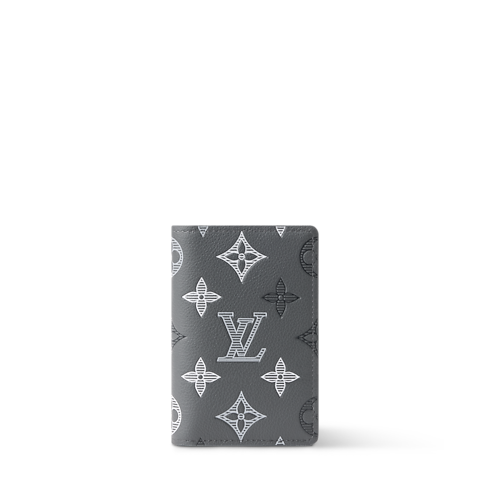 Pocket Organizer Monogram Shadow in Men's Wallets and Small Leather Goods Wallets and Small Leather Goods for Men collections by Louis Vuitton (Product zoom)