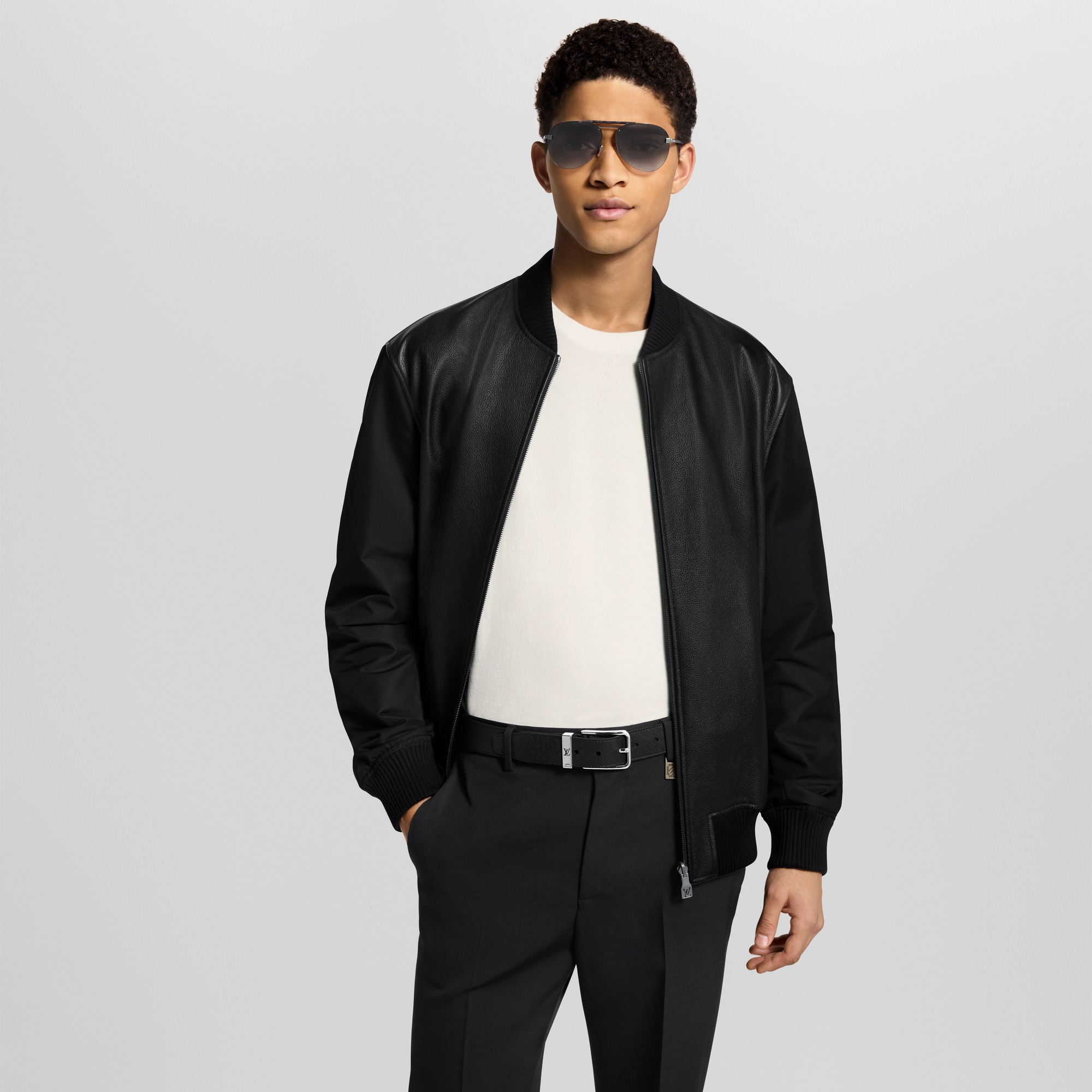 Pont Neuf 35毫米皮帶 Taïga 皮革 in 男士