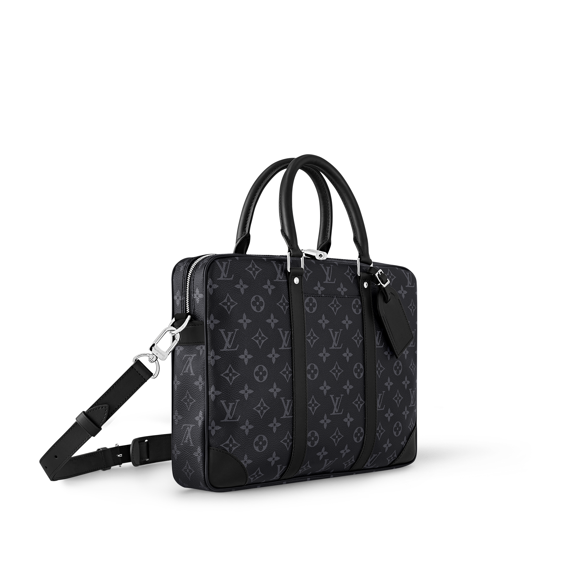 Porte-Documents Voyage PM Monogram Eclipse Canvas in Men