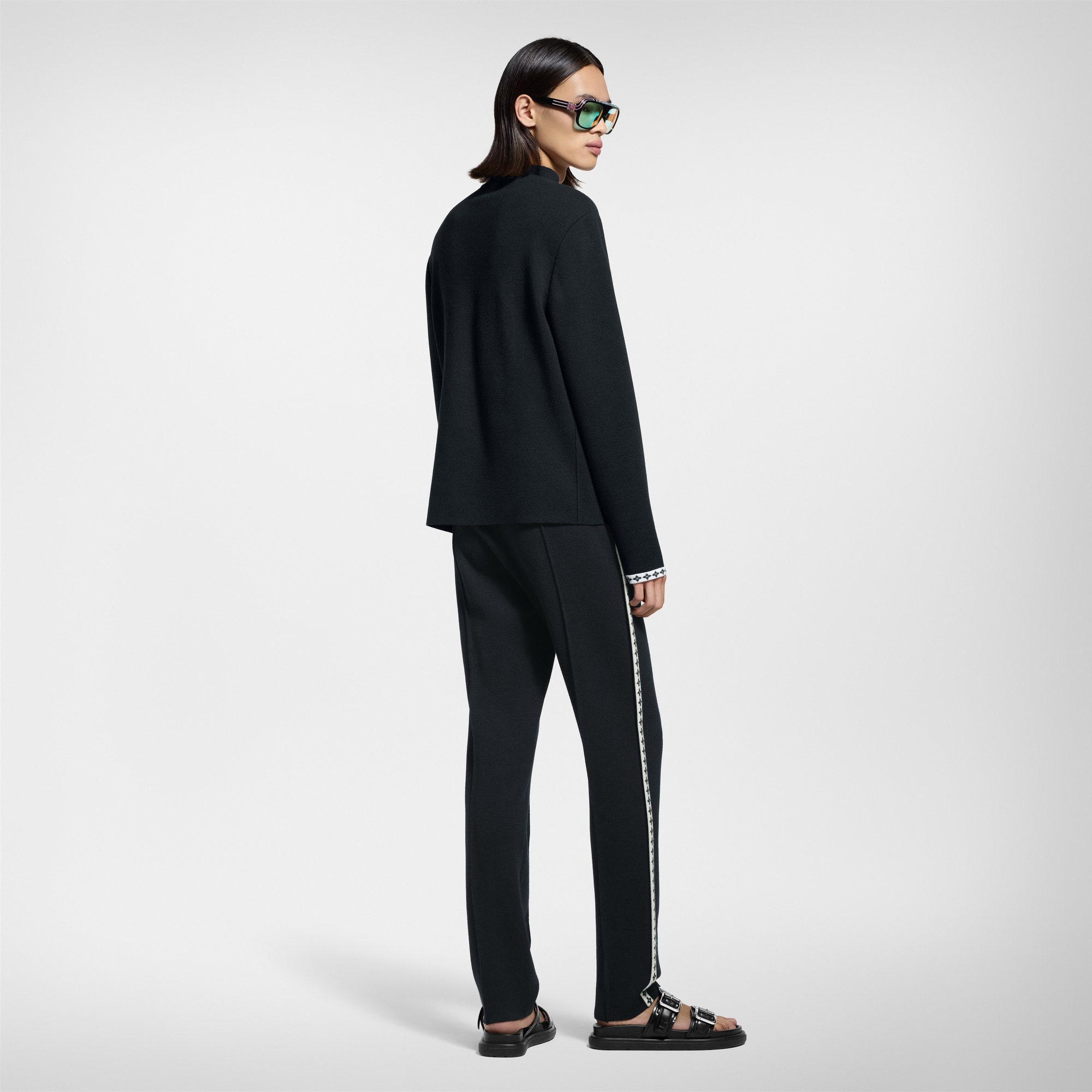 學院風針織羊毛西裝外套  in 男士