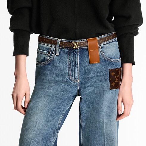 Pretty LV 20mm Reversible Belt Monogram Canvas in Women's Accessories Belts collections by Louis Vuitton (Product zoom)