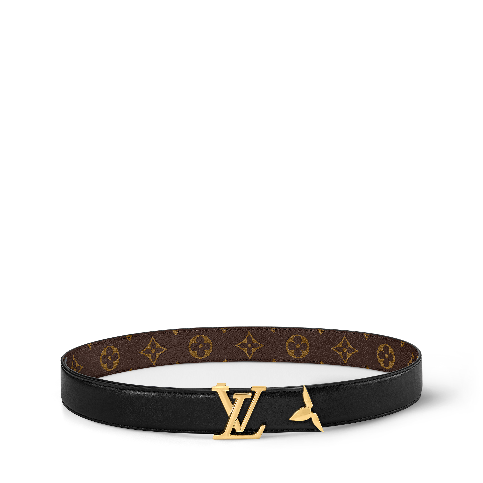 Pretty LV 30mm Reversible Belt Monogram Canvas in Women