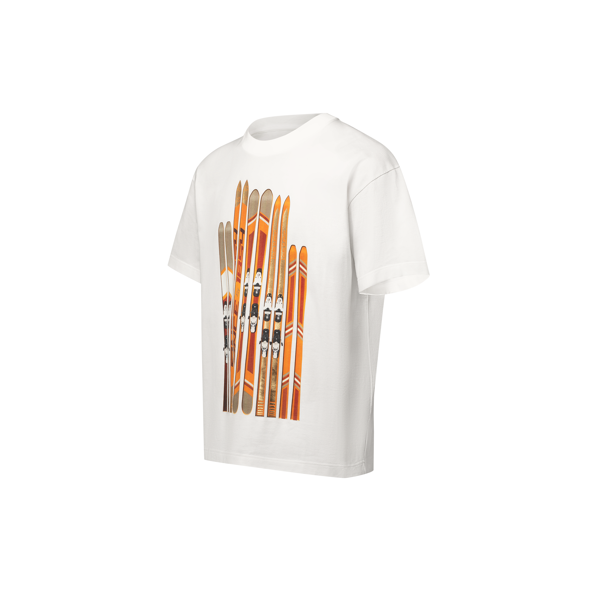 Printed Cotton T-Shirt  in Men