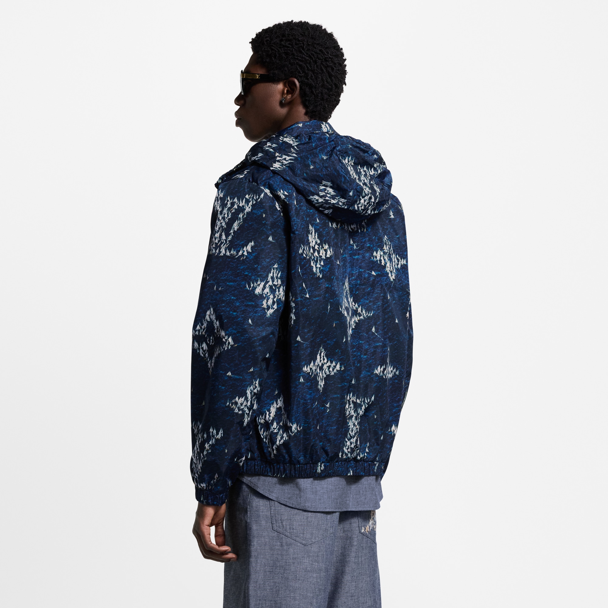 Printed Monogram Windbreaker  in Men