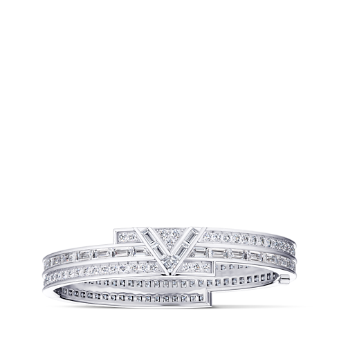 Pure V Ring, White Gold and Diamonds in Les Extraordinaires's Jewellery High Jewelry collections by Louis Vuitton