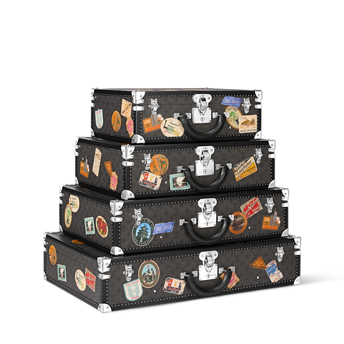 Pyramide Bisten 50 to 80 Monogram Canvas in Trunks, Travel and Home's Trunks and Boxes Trunks and Suitcases collections by Louis Vuitton (Product zoom)