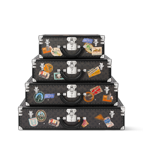 Pyramide Bisten 50 to 80 Monogram Canvas in Trunks, Travel and Home's Trunks and Boxes Trunks and Suitcases collections by Louis Vuitton (Product zoom)