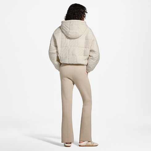 Quilted Damier Zip-Up Jacket in Women's Ready to Wear Coats and Jackets collections by Louis Vuitton (Product zoom)
