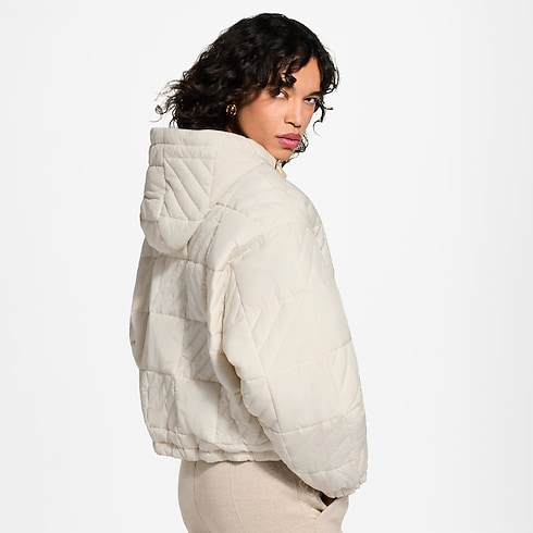 Quilted Damier Zip-Up Jacket in Women's Ready to Wear Coats and Jackets collections by Louis Vuitton (Product zoom)