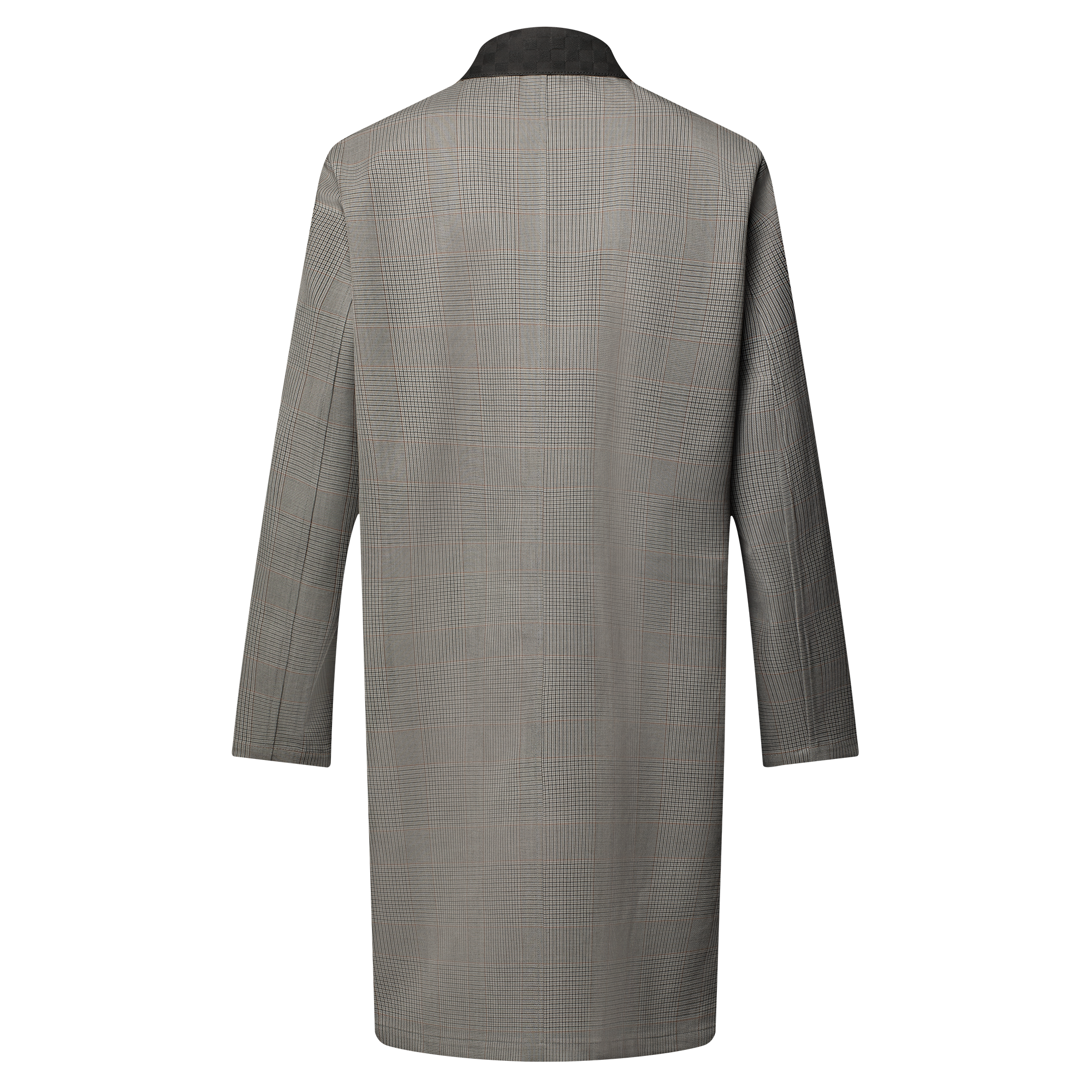 Damier 麂皮衣領雨衣  in 男士