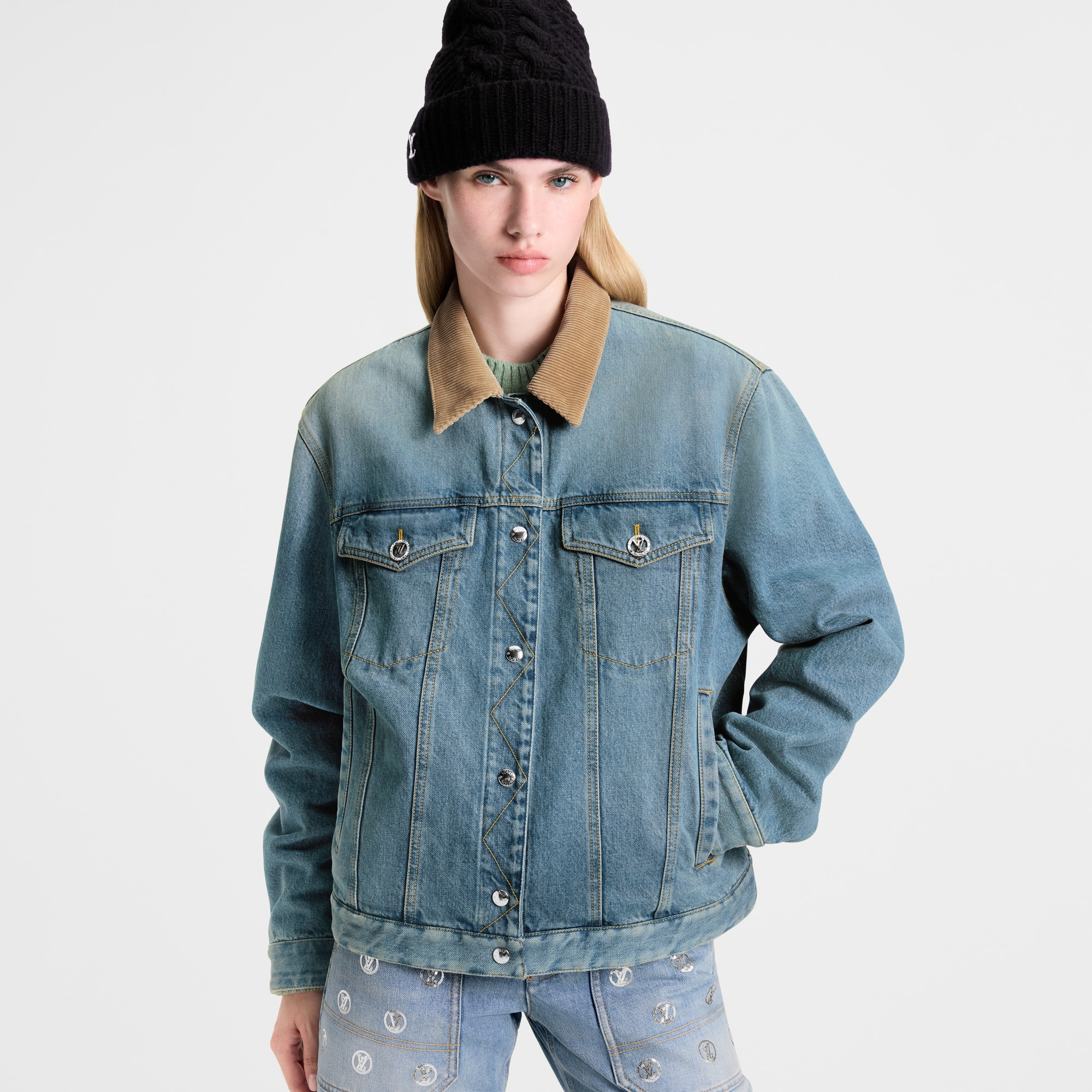 Reversible Denim Jacket  in Women