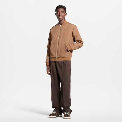Reversible Monogram Fleece Bomber in Men's Ready to Wear All Ready to Wear collections by Louis Vuitton (Product zoom)