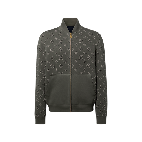 雙面 Monogram 提花飛行員外套 in 男士's 時裝系列 大衣與夾克 collections by Louis Vuitton (產品縮放)