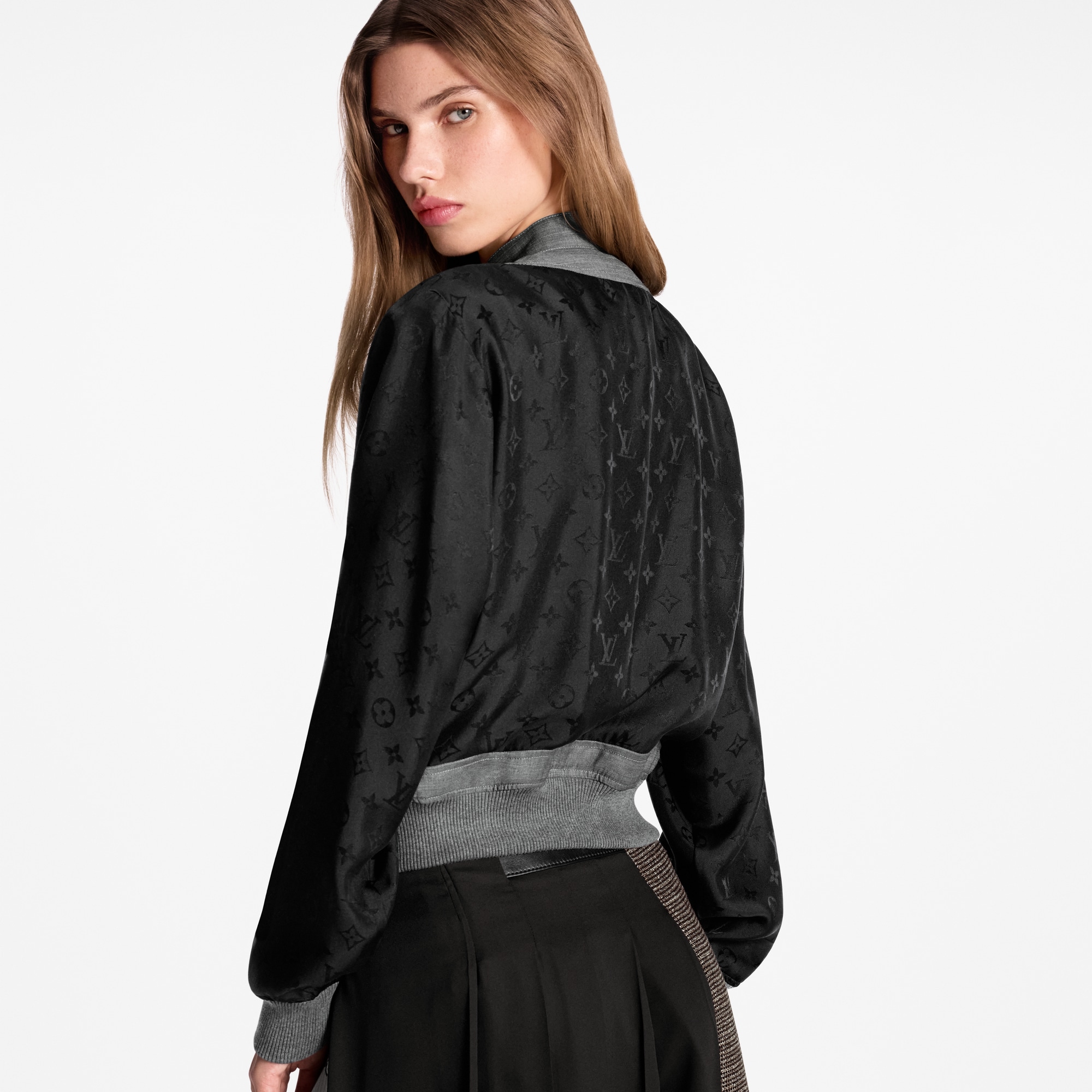 雙面行李吊牌飛行員外套  in 女士