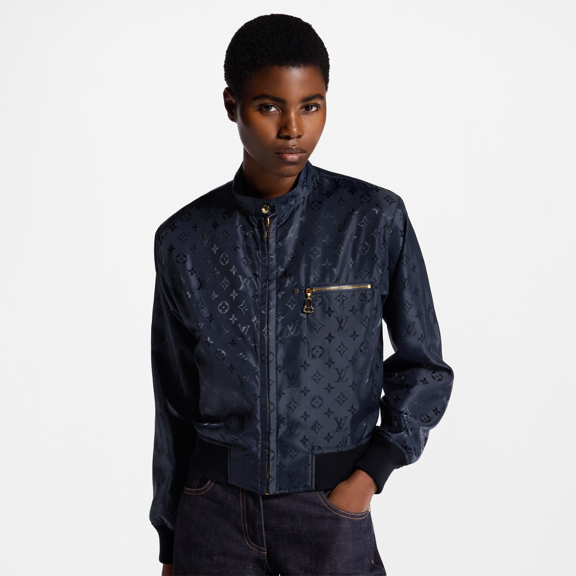 雙面項鏈飛行員外套  in 女士