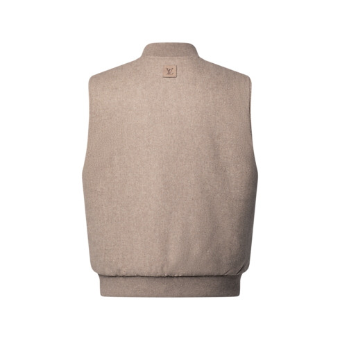 Reversible Padded Wool Vest in Men's Ready to Wear All Ready to Wear collections by Louis Vuitton (Product zoom)