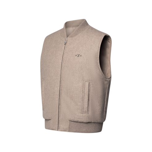 Reversible Padded Wool Vest in Men's Ready to Wear All Ready to Wear collections by Louis Vuitton (Product zoom)