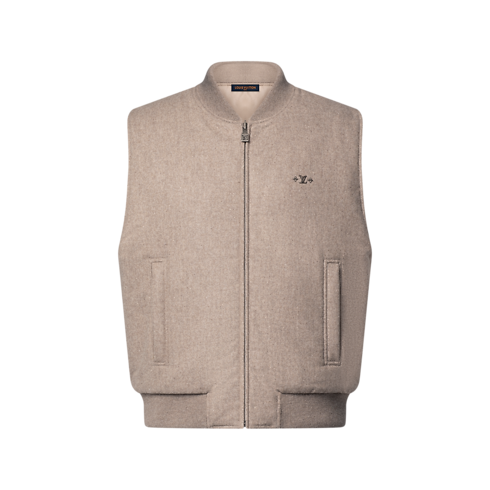 Reversible Padded Wool Vest in Men's Ready to Wear All Ready to Wear collections by Louis Vuitton (Product zoom)