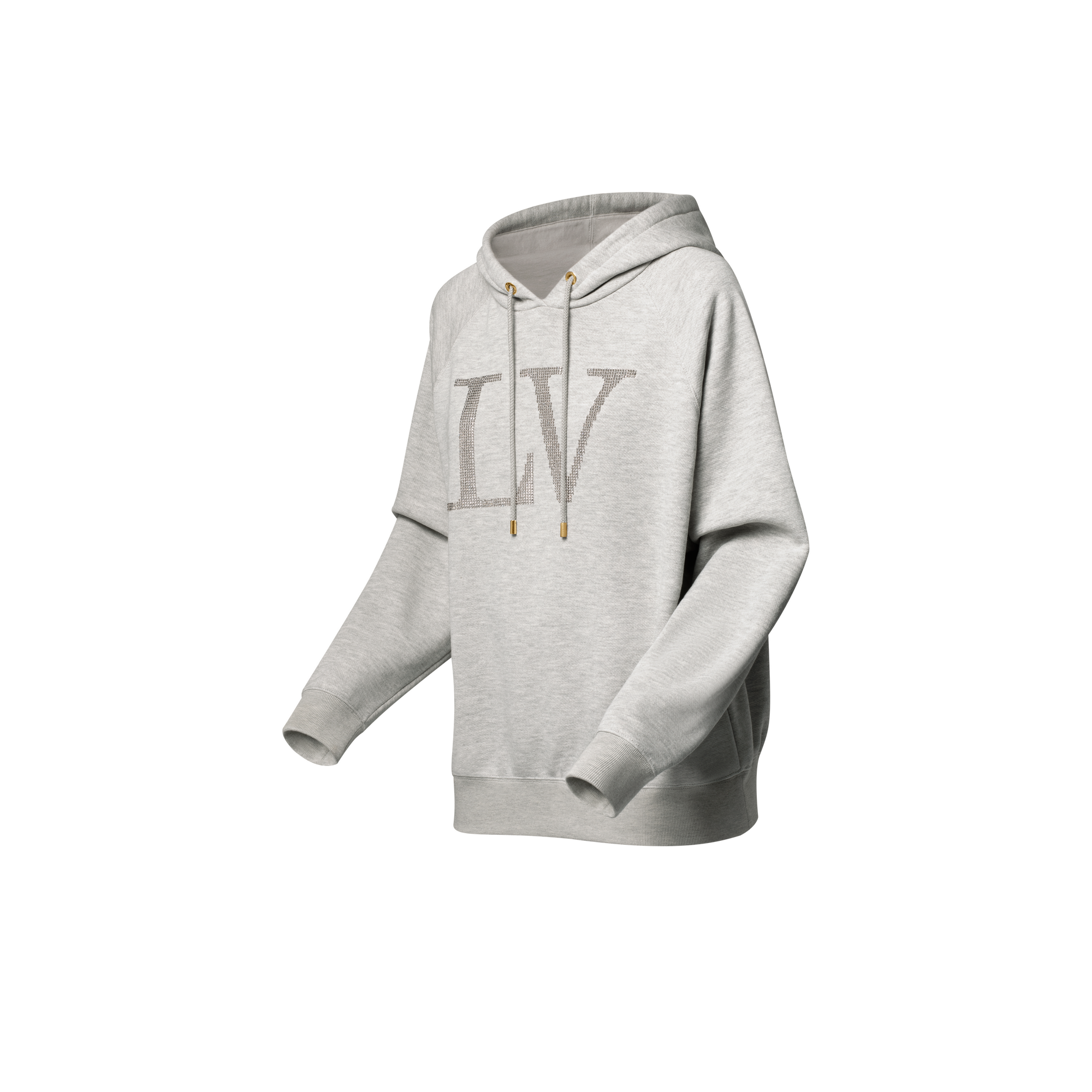 萊茵石標誌連帽上衣  in 女士